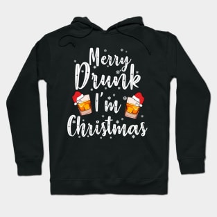 Merry Drunk I'm Christmas Hoodie